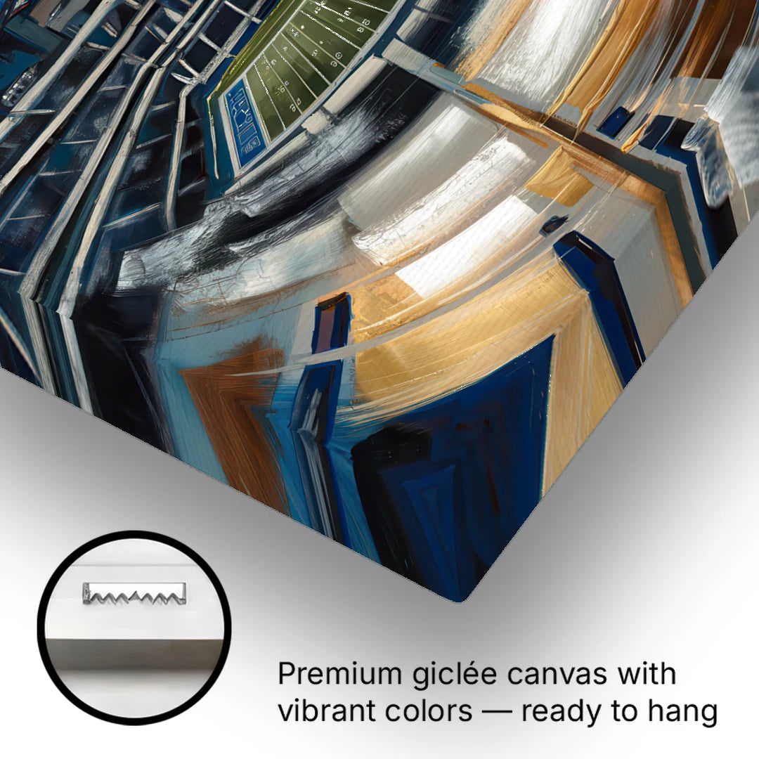 Dallas Cowboys Stadium - Canvas Wall Art - Gallery Wrap Corner