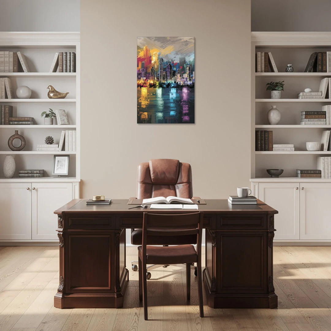 Dallas Design District - Canvas Wall Art - Office - 24x36