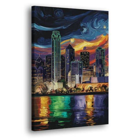 Dallas Scenic Views - Canvas Wall Art