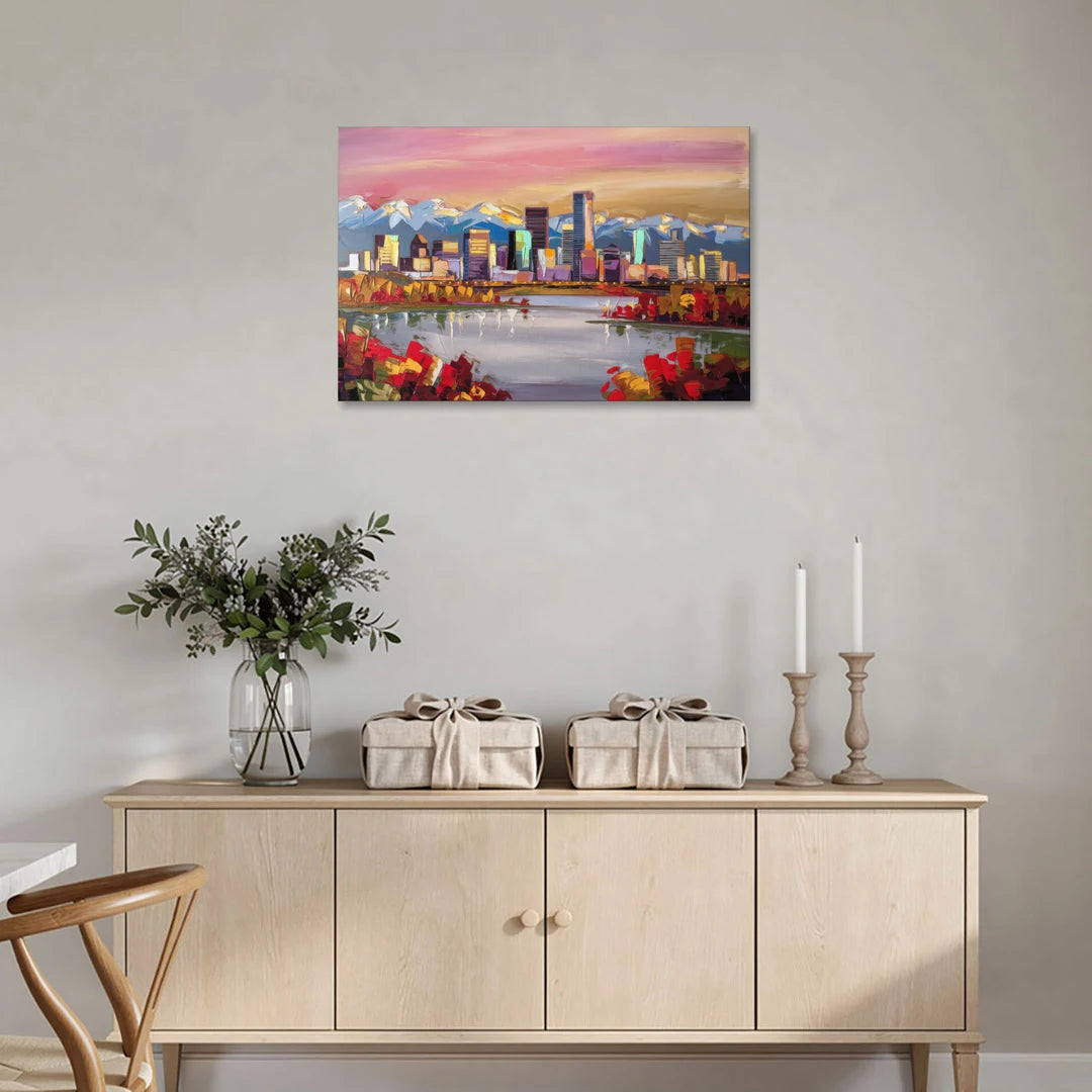 Denver Art Museum Highlights - Canvas Wall Art - Coffee Table - 36x24
