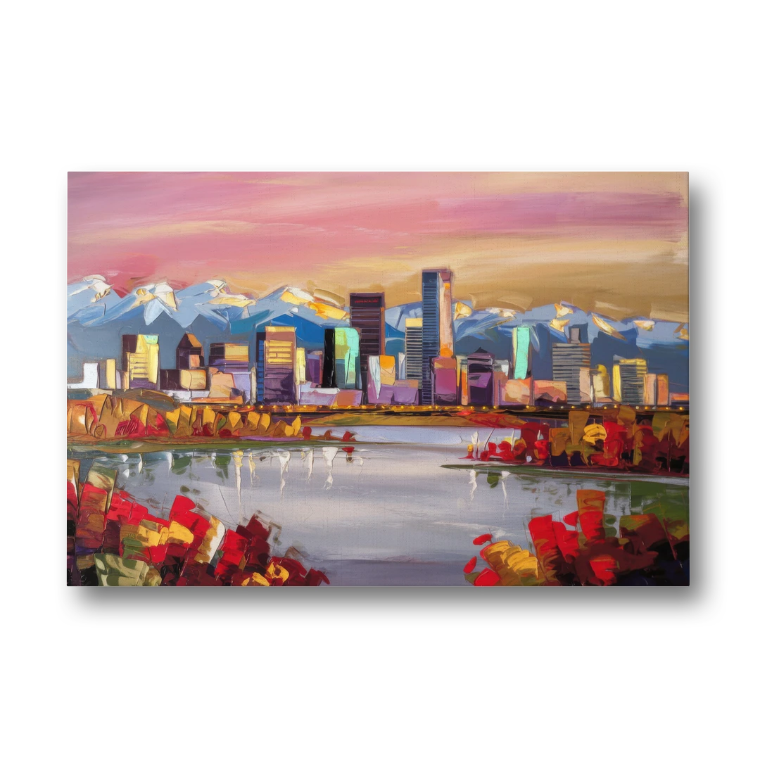 Denver Art Museum Highlights - Canvas Wall Art - Front