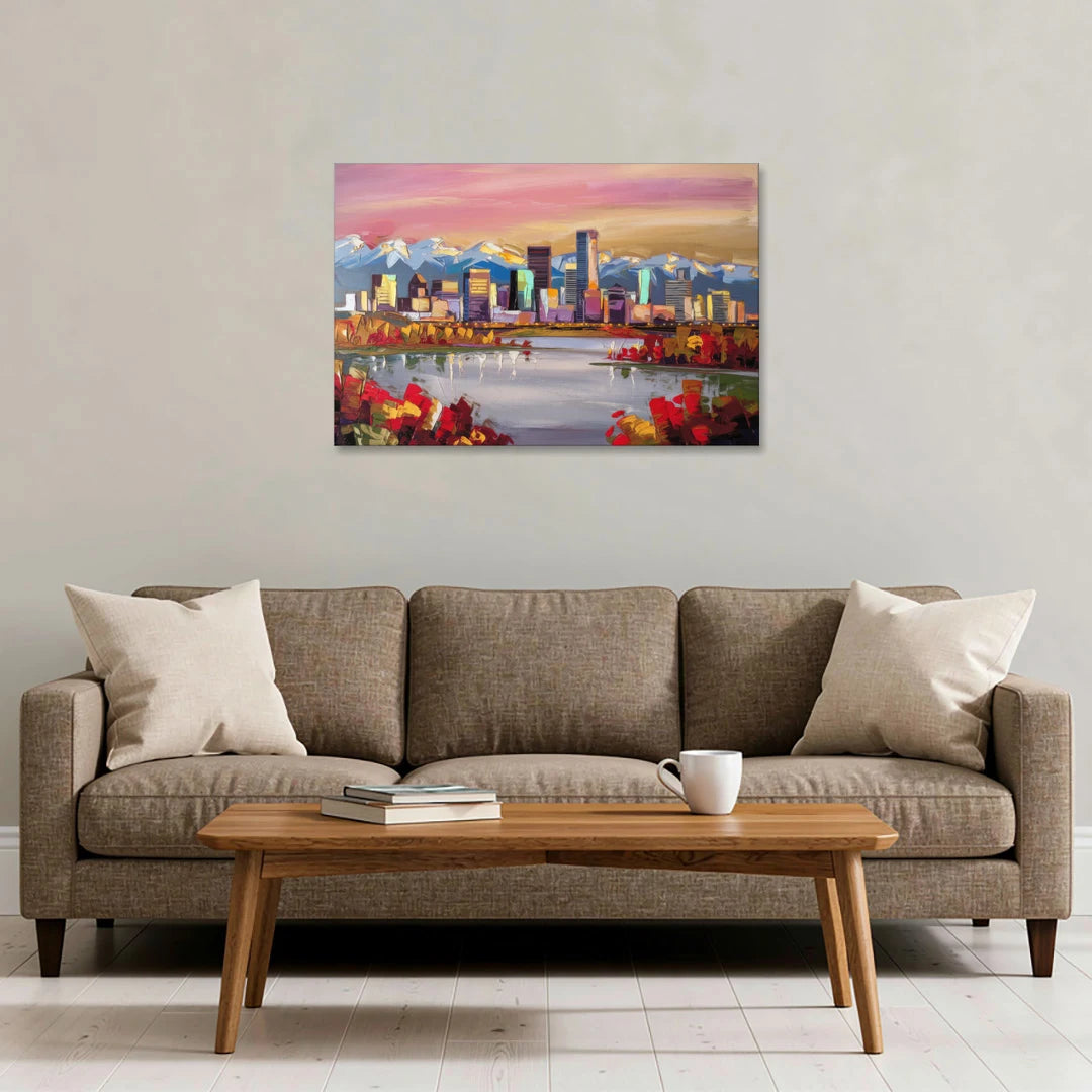 Denver Art Museum Highlights - Canvas Wall Art - Sofa - 36x24