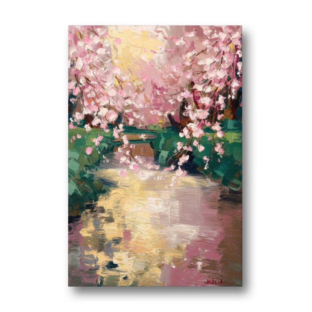Denver Cherry Creek Charm - Canvas Wall Art - Front