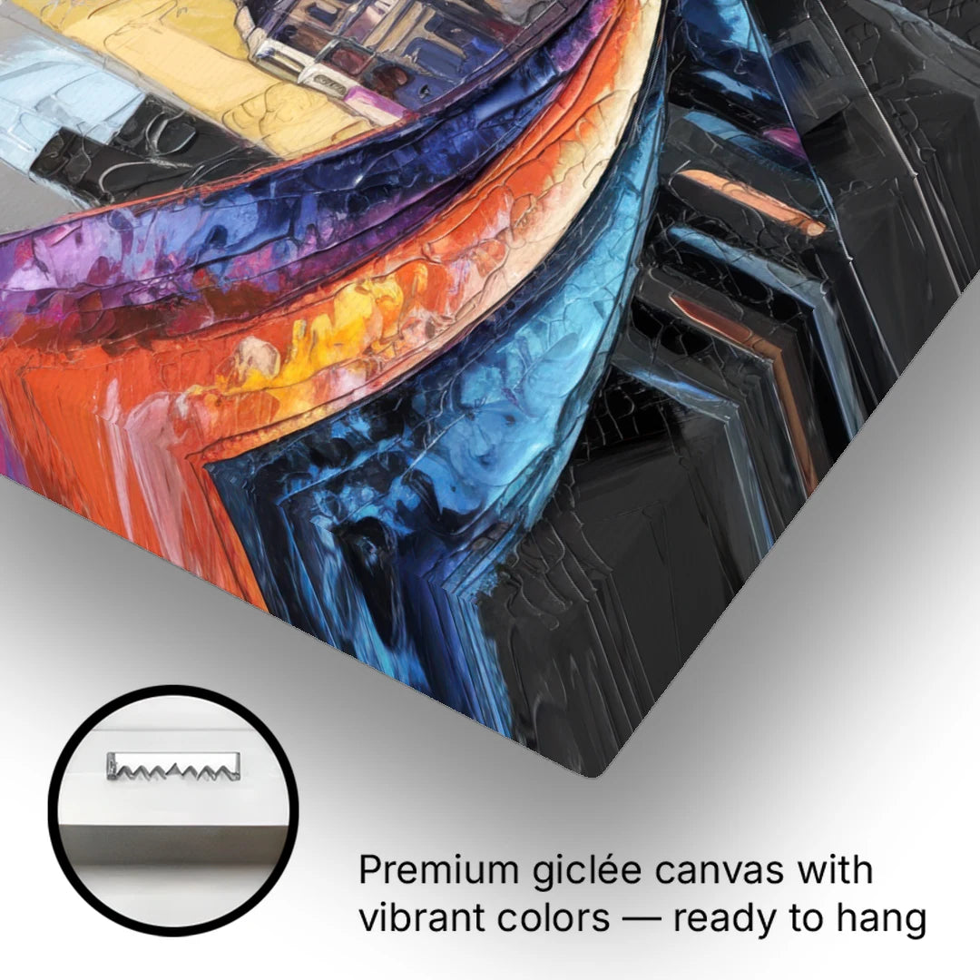 Des Moines Historic Landmarks - Canvas Wall Art - Gallery Wrap Corner