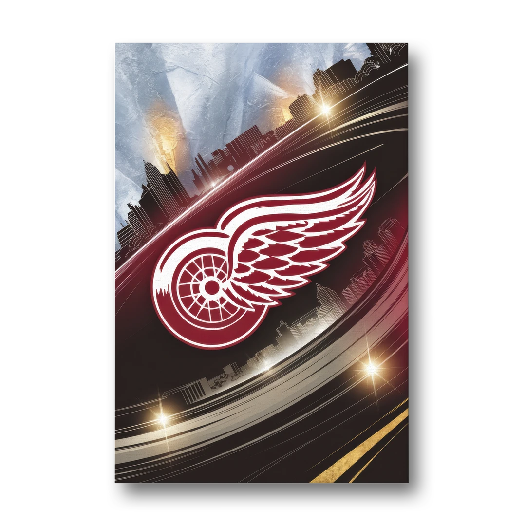 Detroit Red Wings Legacy - Canvas Wall Art - Front