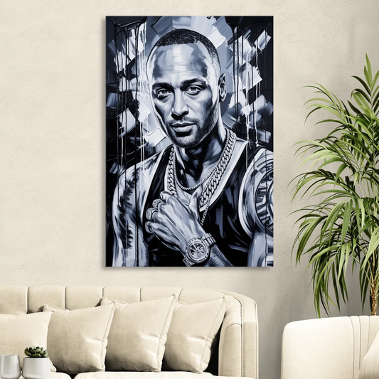 Diamond Edge 2.0 Living Room - Canvas Wall Art