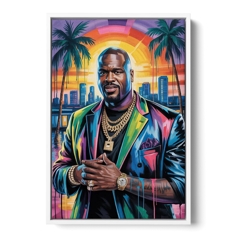 Diesel Power Front - White Canvas Wall Art