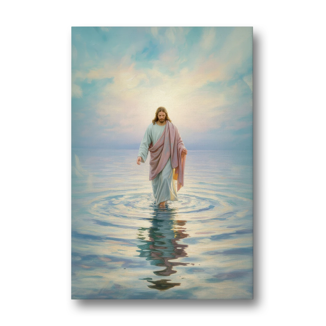 Divine Christian Moment - Canvas Wall Art - Front