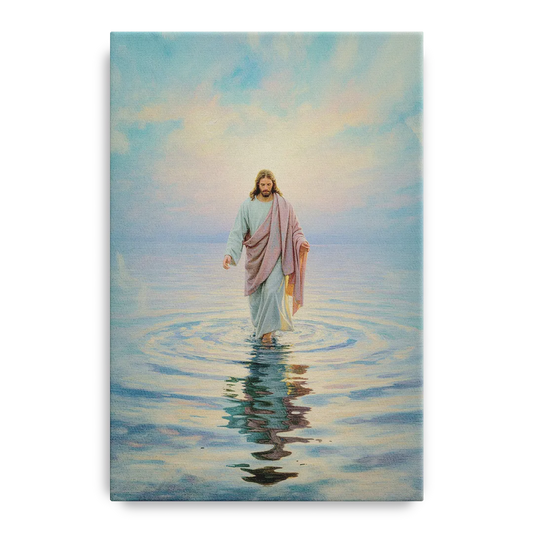 Divine Christian Moment - Canvas Wall Art