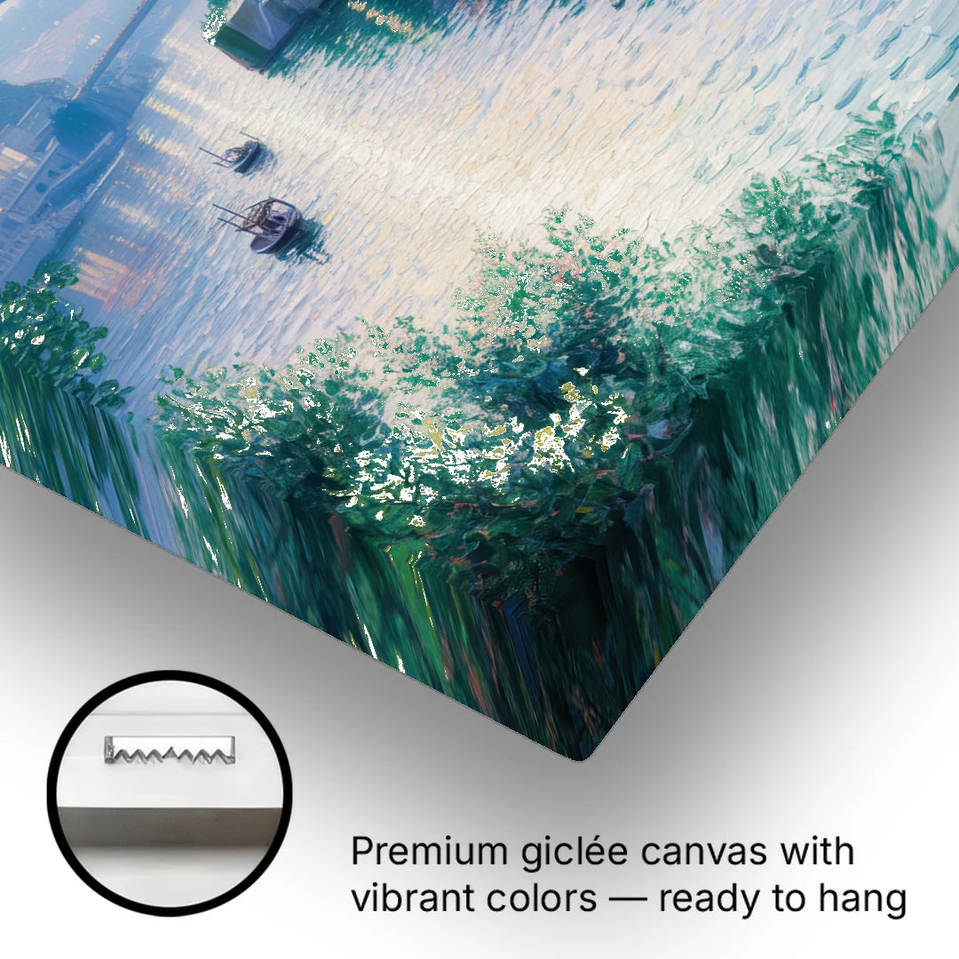 Douro River Serenity - Canvas Wall Art - Gallery Wrap Corner