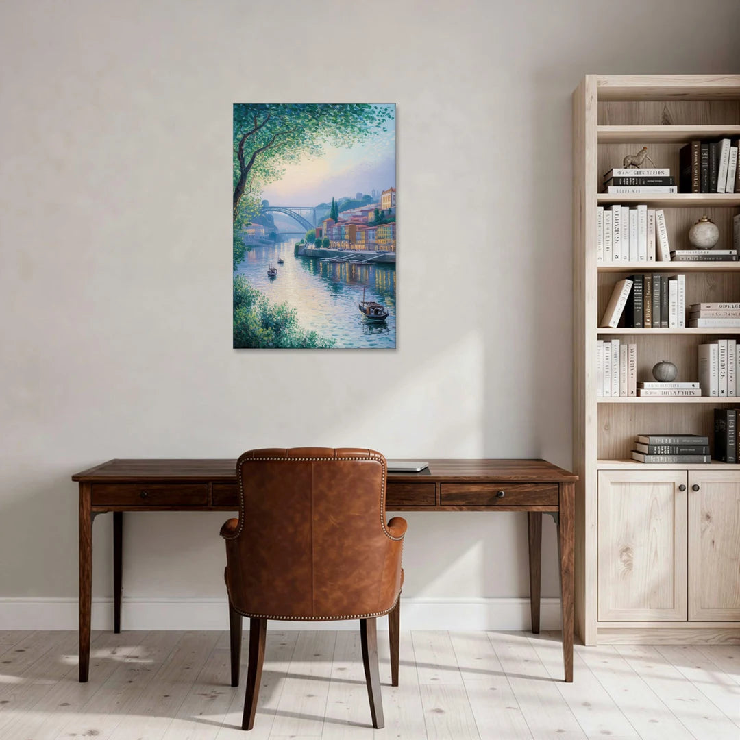 Douro River Serenity - Canvas Wall Art - Office - 24x36