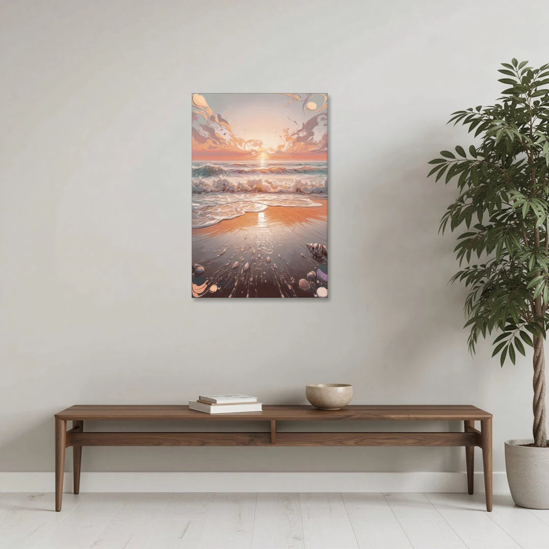 Dunedin Coastal Sunrise - Canvas Wall Art - Coffee Table - 24x36