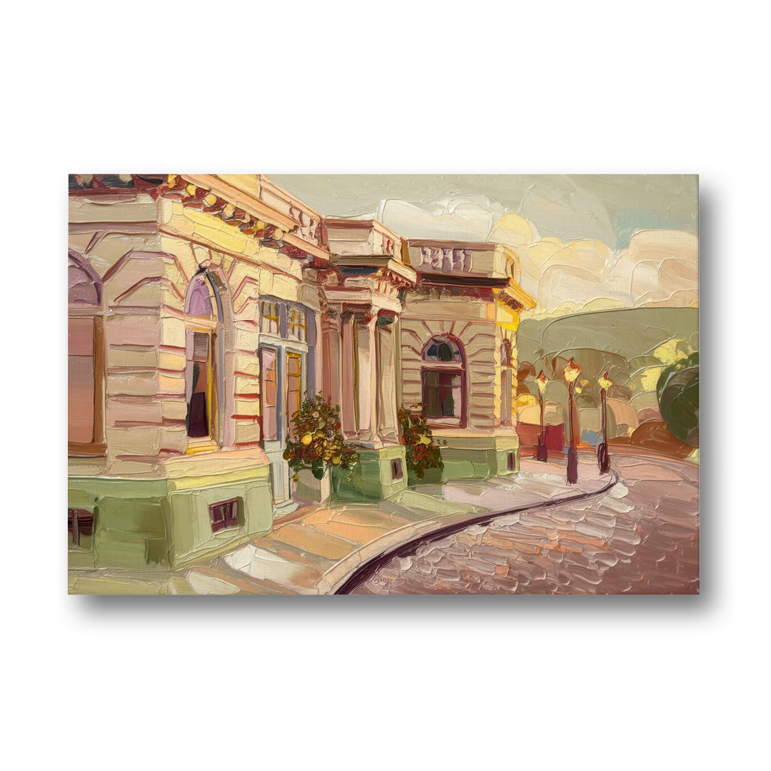 Dunedin Historic Architecture - Canvas Wall Art - Front