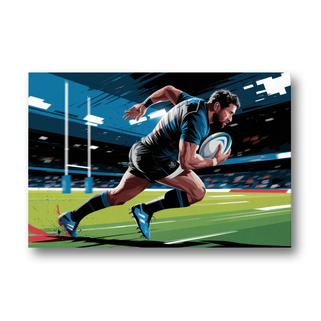 Dunedin Rugby Spirit - Canvas Wall Art - Front