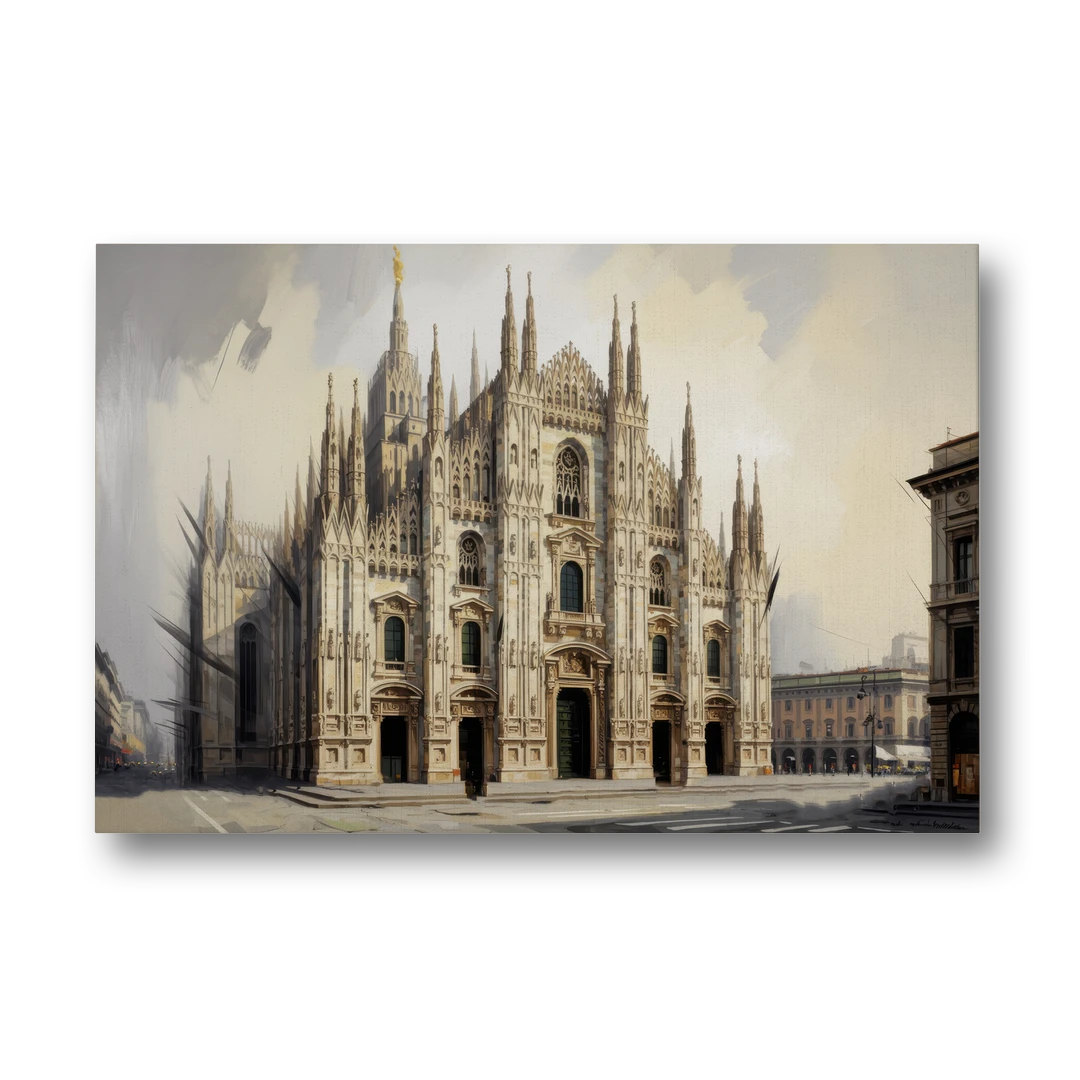 Duomo Majesty - Canvas Wall Art - Front