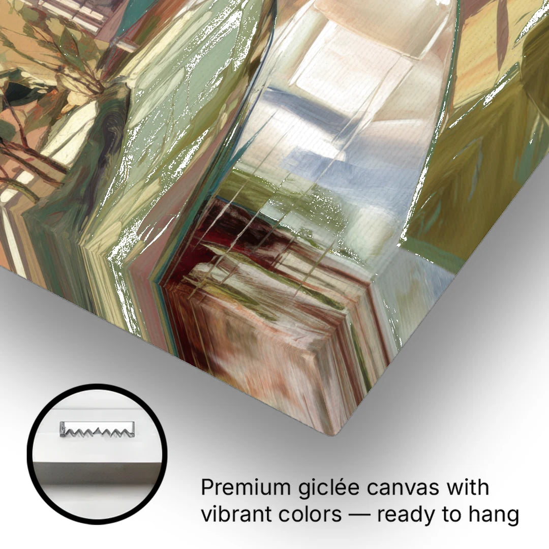 Durham University Aesthetic - Canvas Wall Art - Gallery Wrap Corner