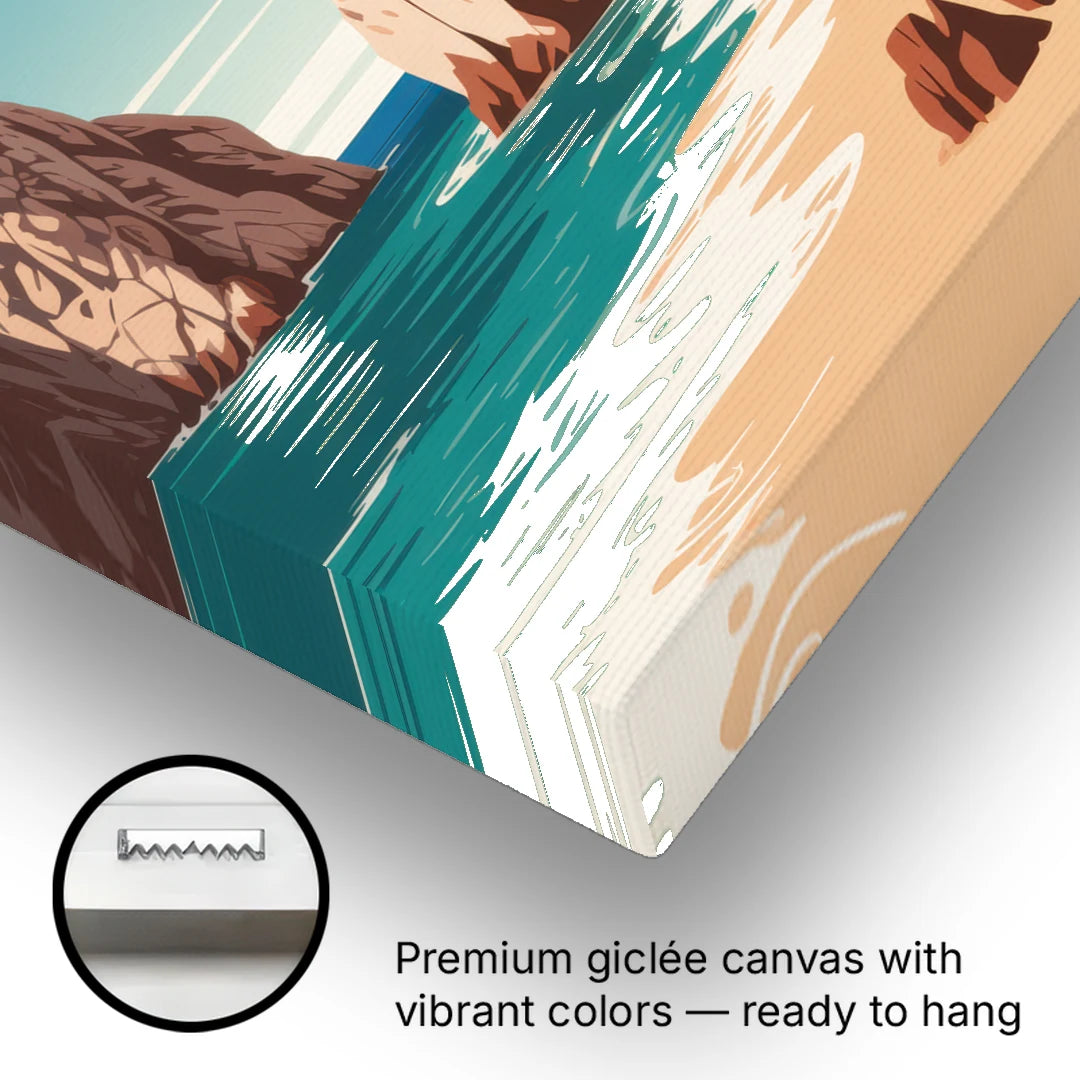 El Arco de Cabo San Lucas - Canvas Wall Art - Gallery Wrap Corner