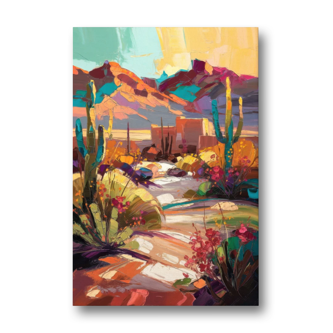 El Paso Borderland Beauty - Canvas Wall Art - Front