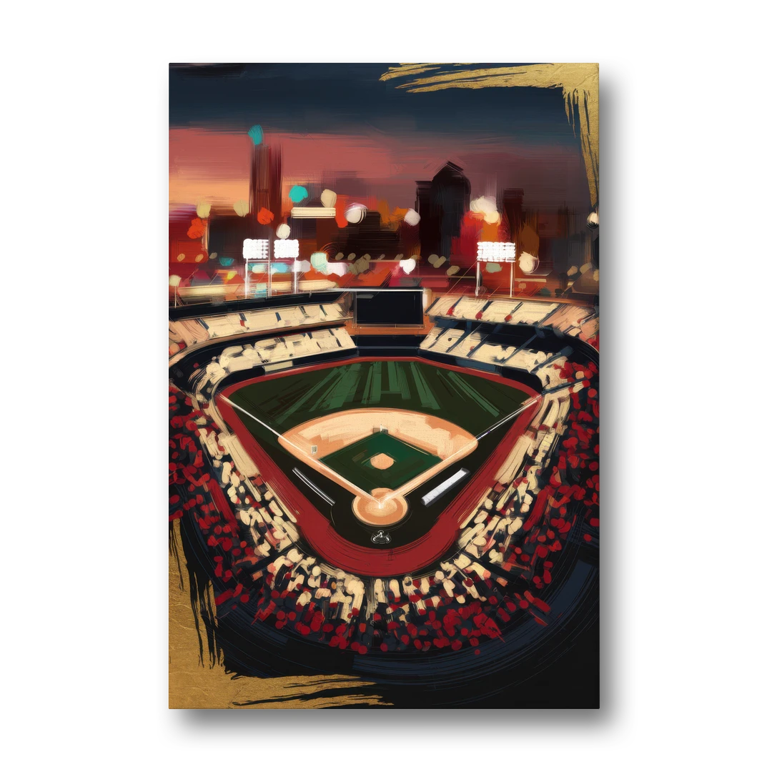 El Paso Chihuahuas Baseball - Canvas Wall Art - Front