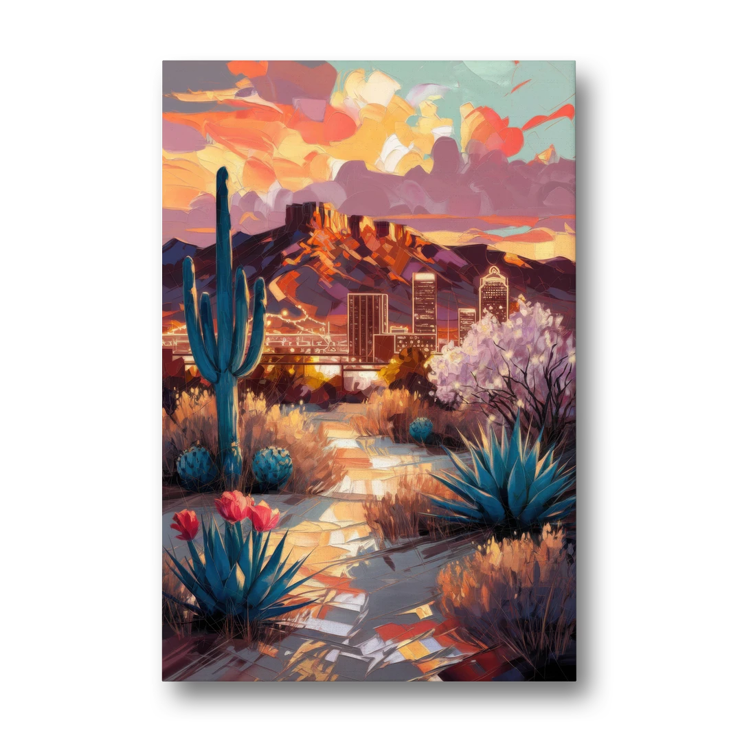 El Paso Cultural Heritage - Canvas Wall Art - Front