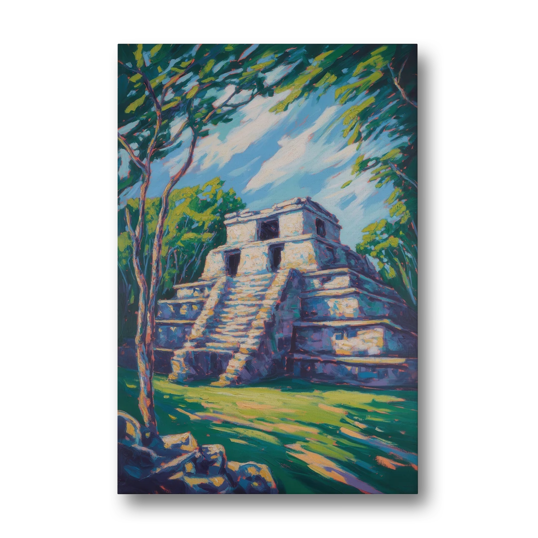 El Rey Ruins - Canvas Wall Art - Front