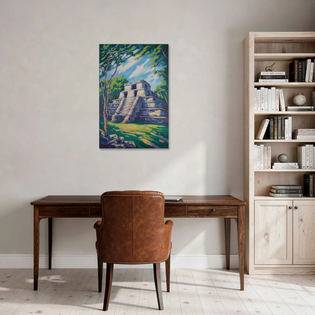 El Rey Ruins - Canvas Wall Art - Office - 24x36