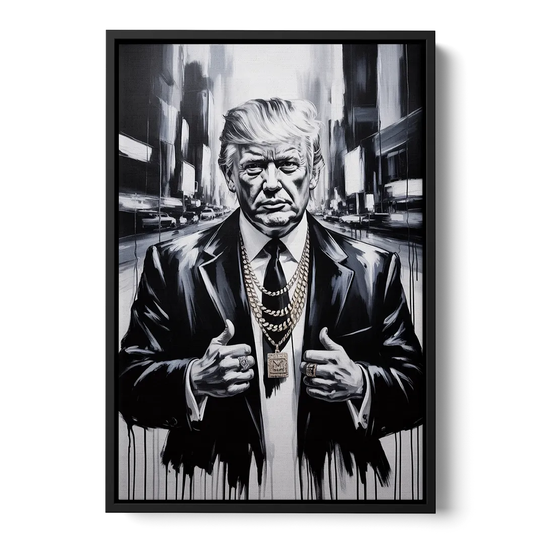 Empire 2.0 - Black Frame Canvas