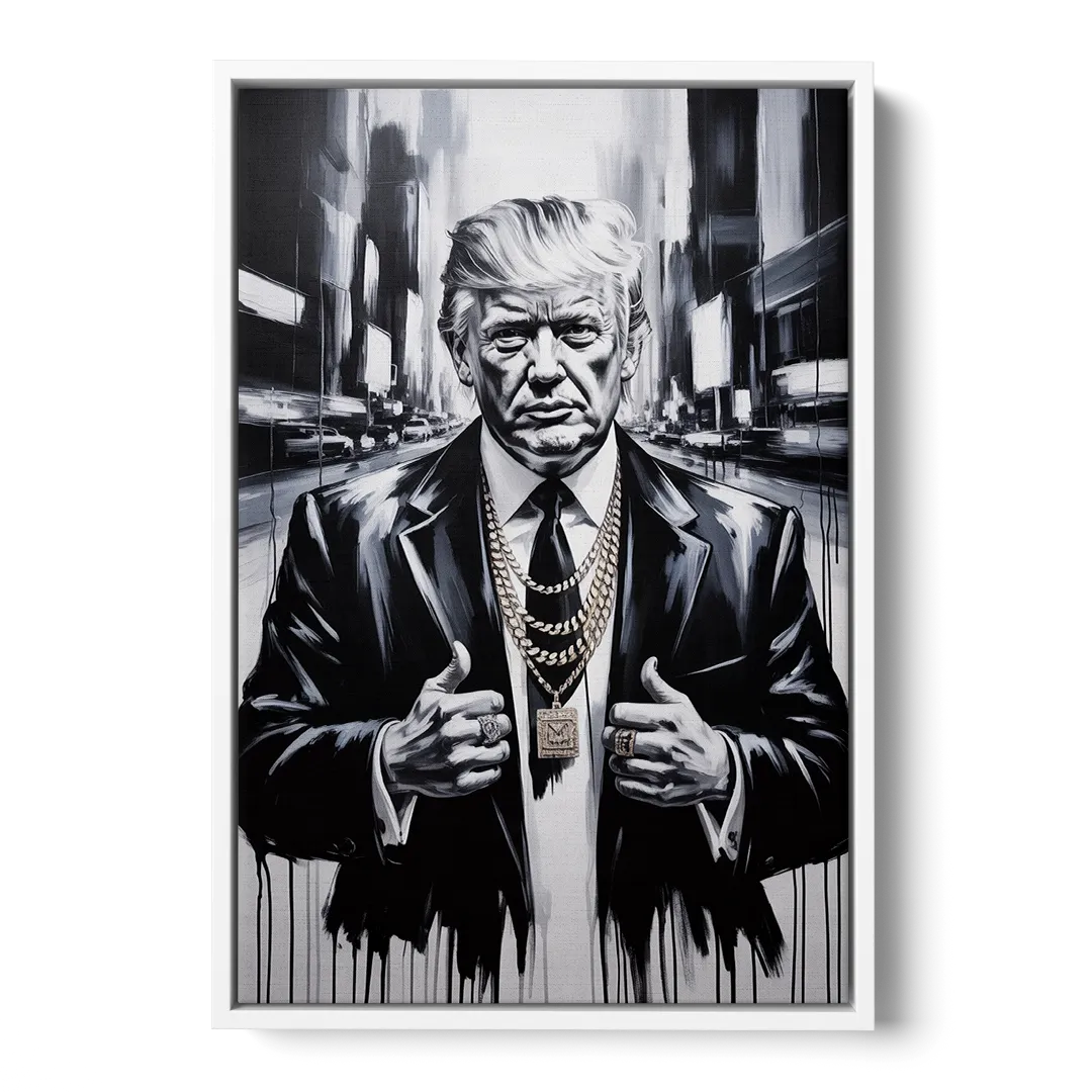 Empire 2.0 - White Frame Canvas