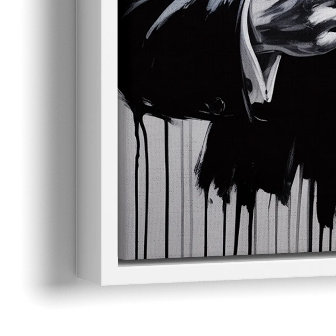 Empire 2.0 - Close-Up White Frame Canvas