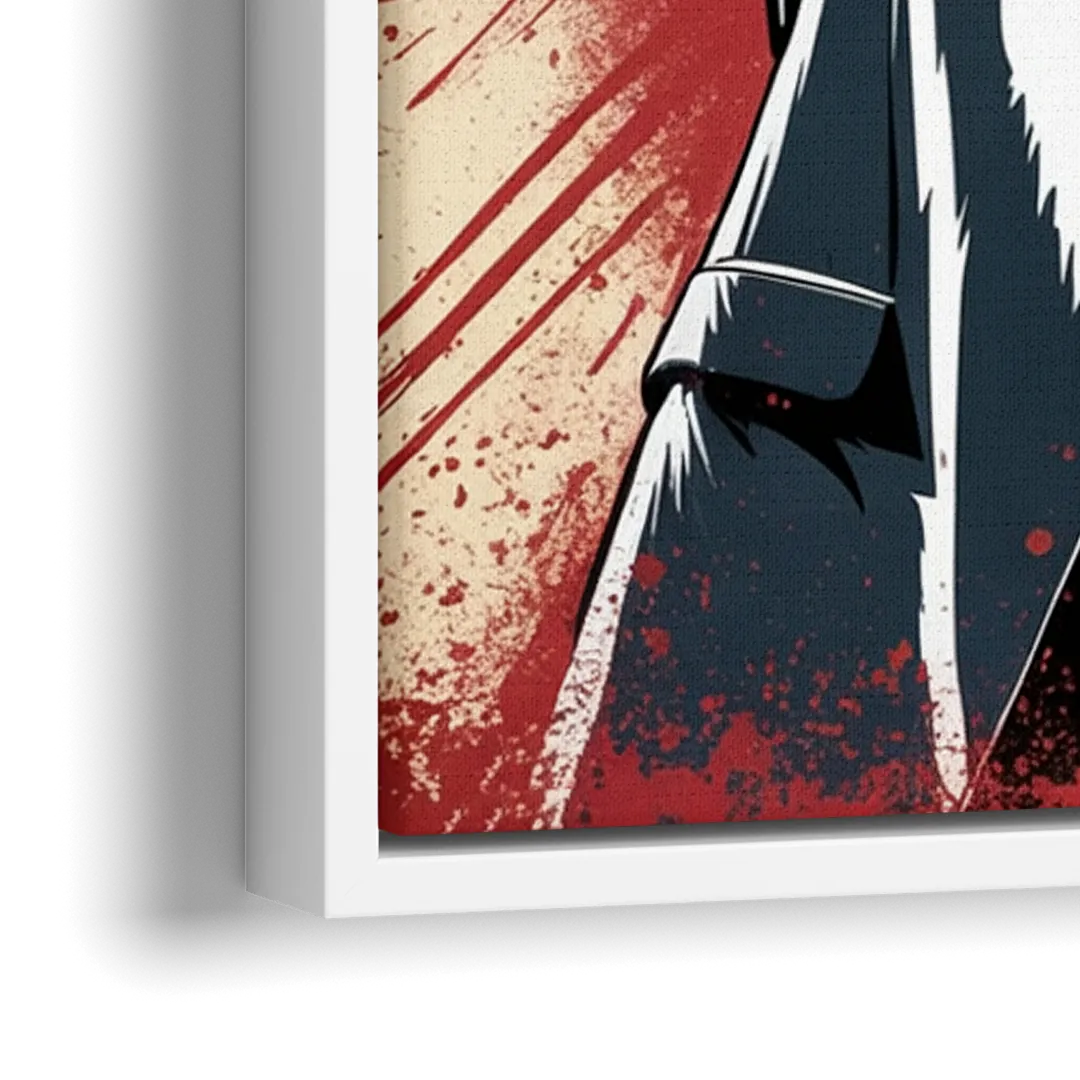 Empire - Close-Up White Frame Canvas