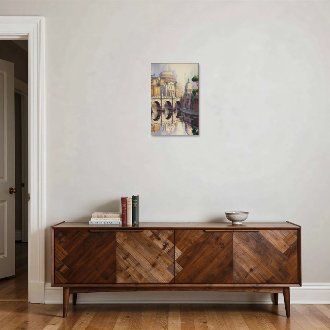 Eternal Cityscape - Canvas Wall Art - Coffee Table - 16x24