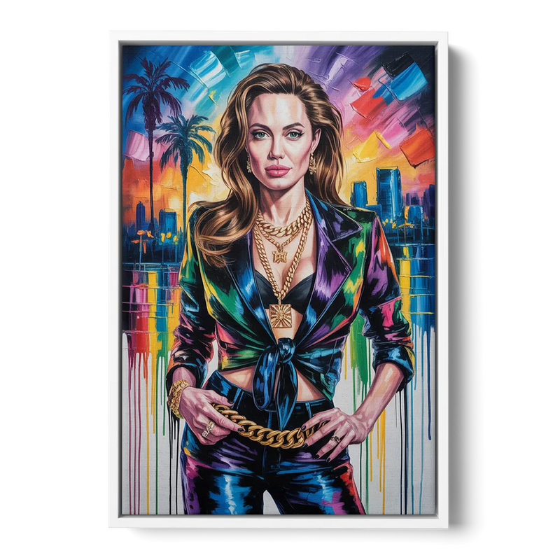 Ethereal 2.0 Front - White Canvas Wall Art