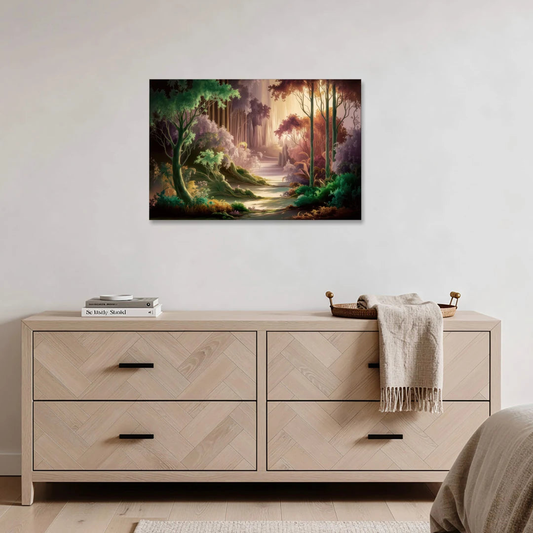 Eugene Forest Serenity - Canvas Wall Art - Coffee Table - 36x24