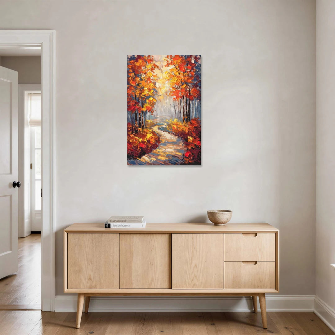 Fayetteville Autumn Scenery - Canvas Wall Art - Coffee Table - 24x36