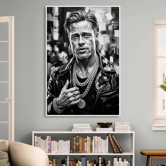 Fight Legacy 2.0 Living Room - White Canvas Wall Art