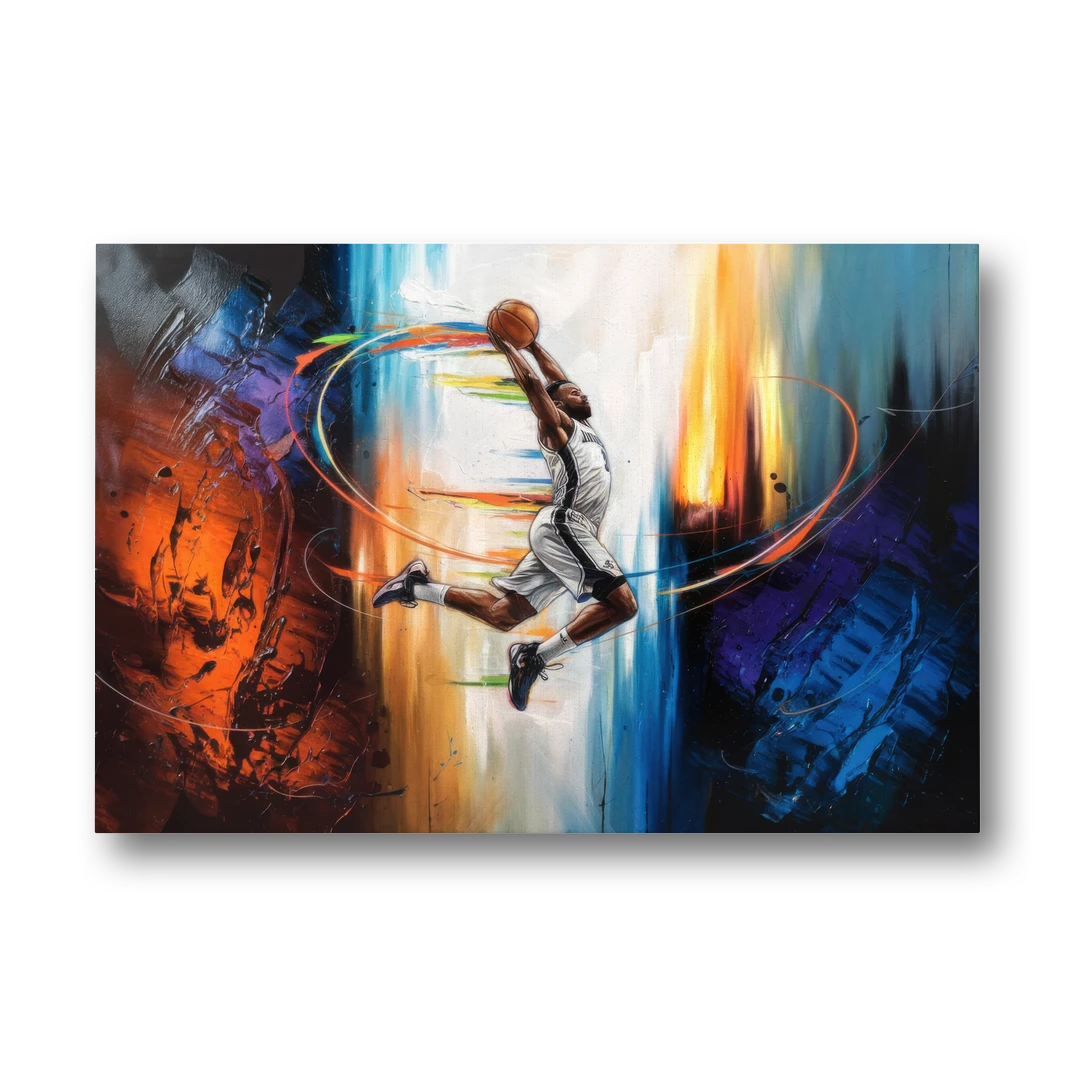 Fort Wayne Basketball Pride - Canvas Wall Art - Front
