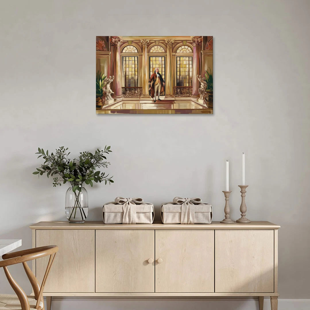 Franklin Architectural Beauty - Canvas Wall Art - Coffee Table - 36x24