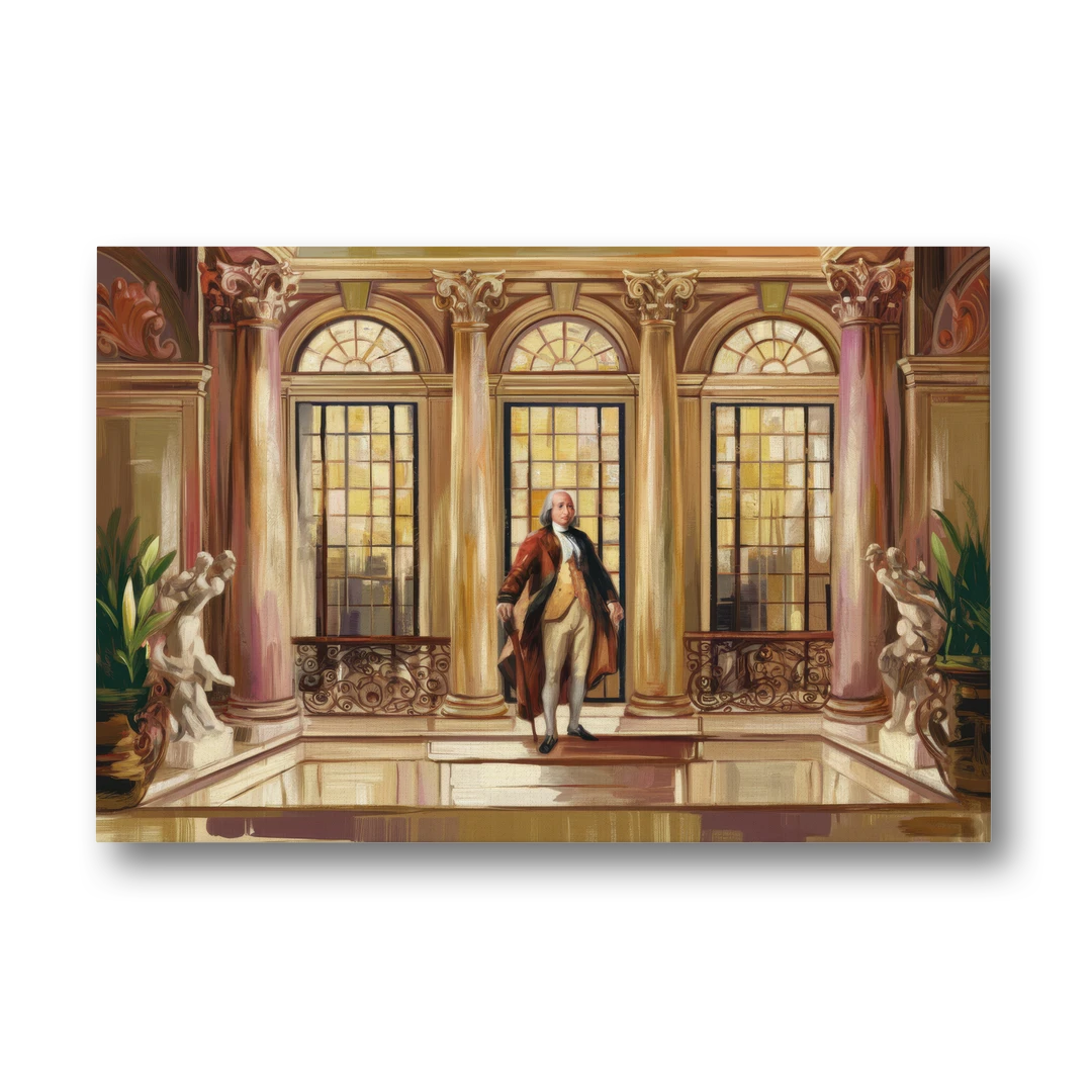 Franklin Architectural Beauty - Canvas Wall Art - Front