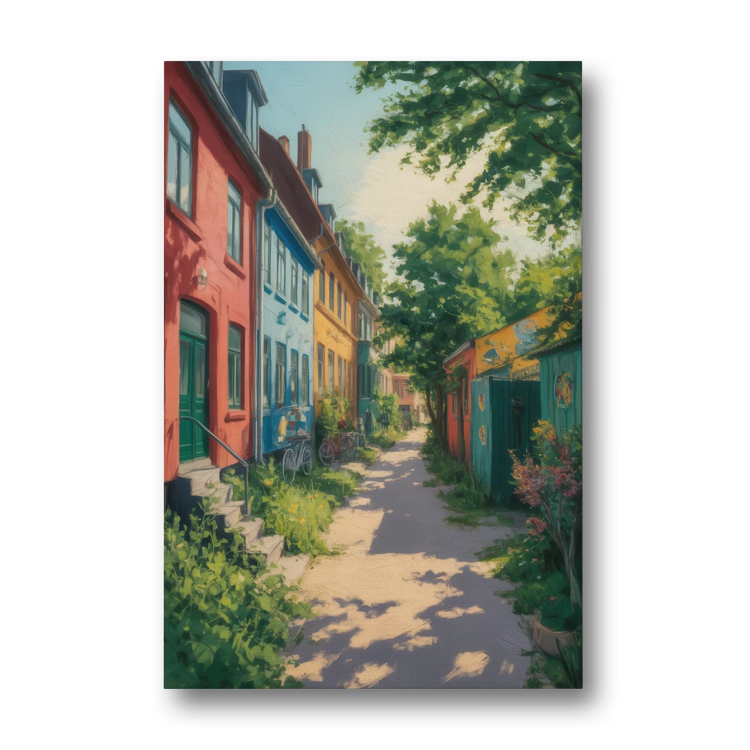 Freetown Christiania - Canvas Wall Art - Front