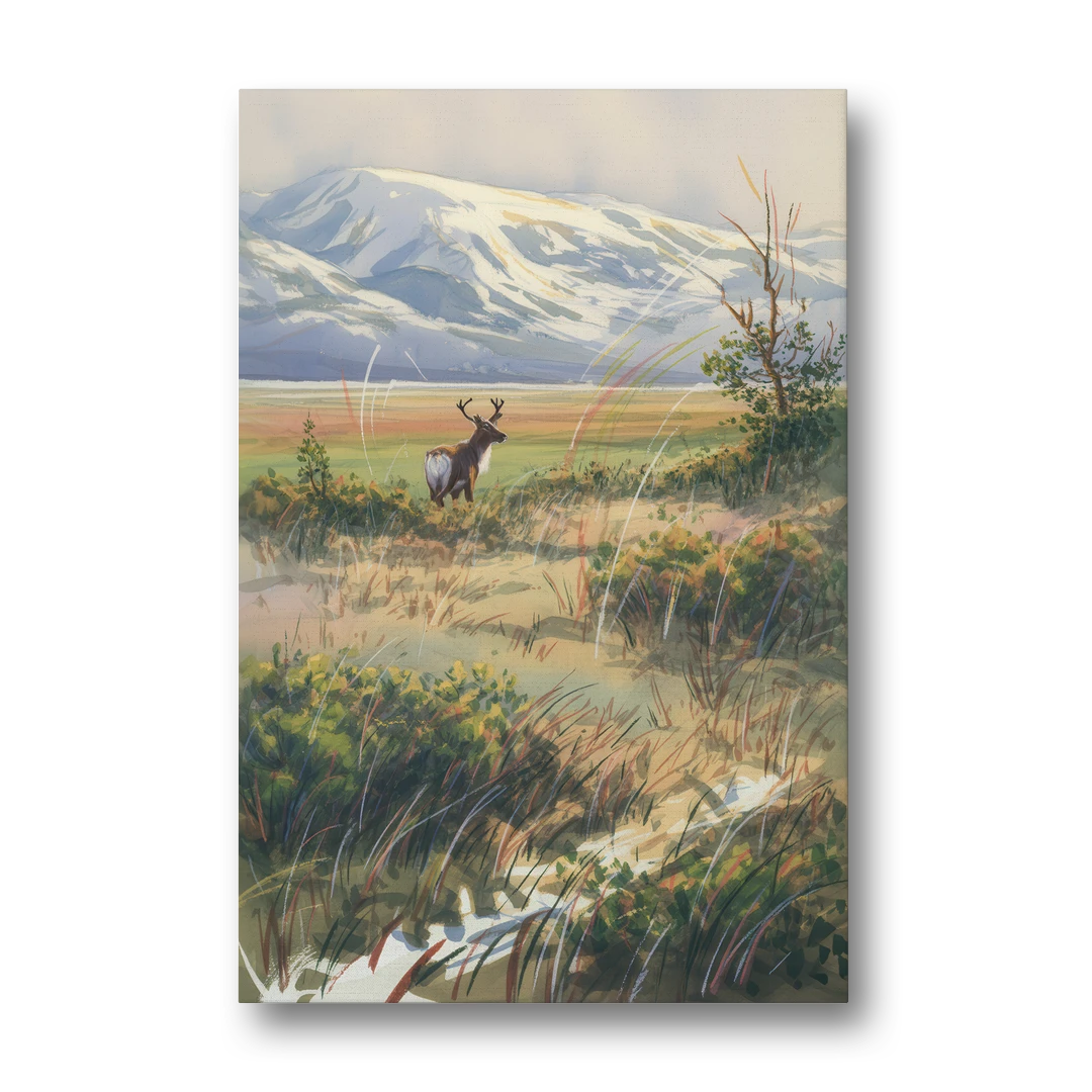 Frozen Tundra - Canvas Wall Art - Front