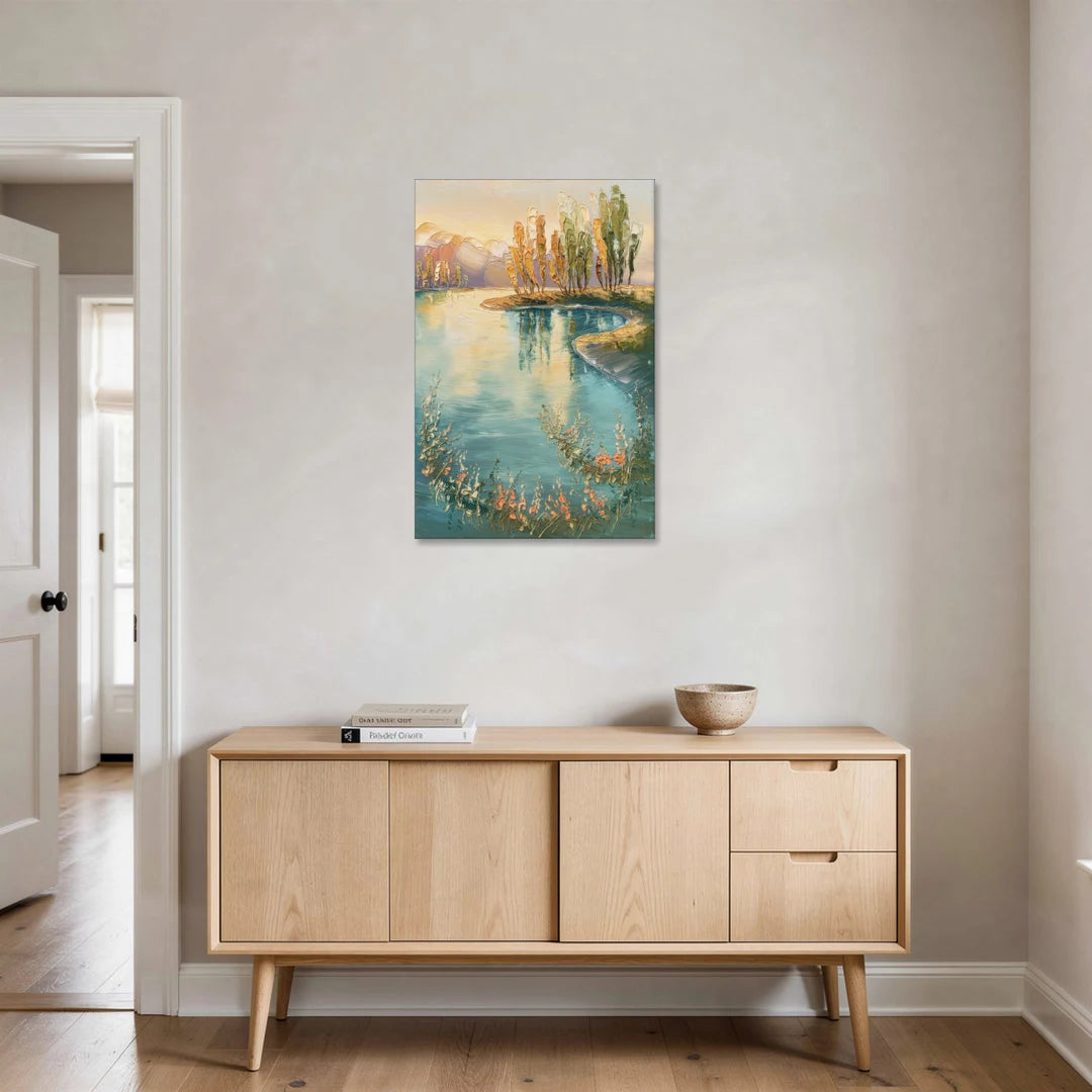 Garland Lakeside Serenity - Canvas Wall Art - Coffee Table - 24x36