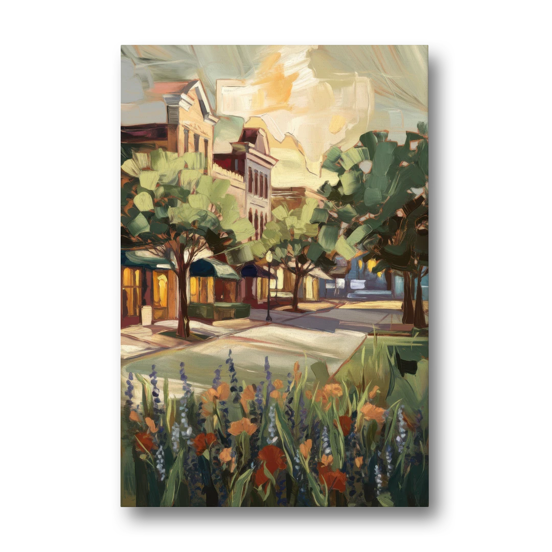 Garland Texas Pride - Canvas Wall Art - Front