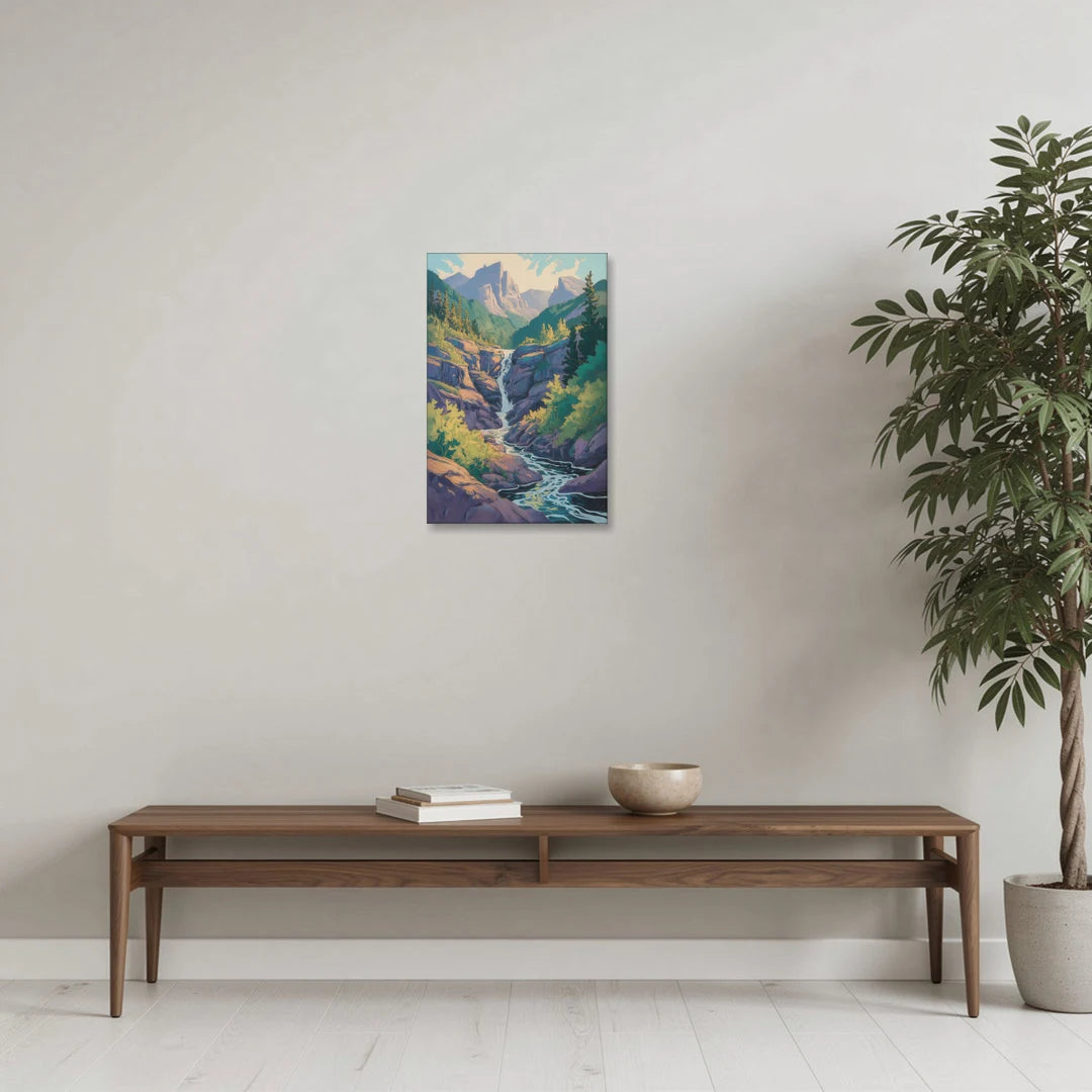 Geological Wonders - Canvas Wall Art - Coffee Table - 16x24