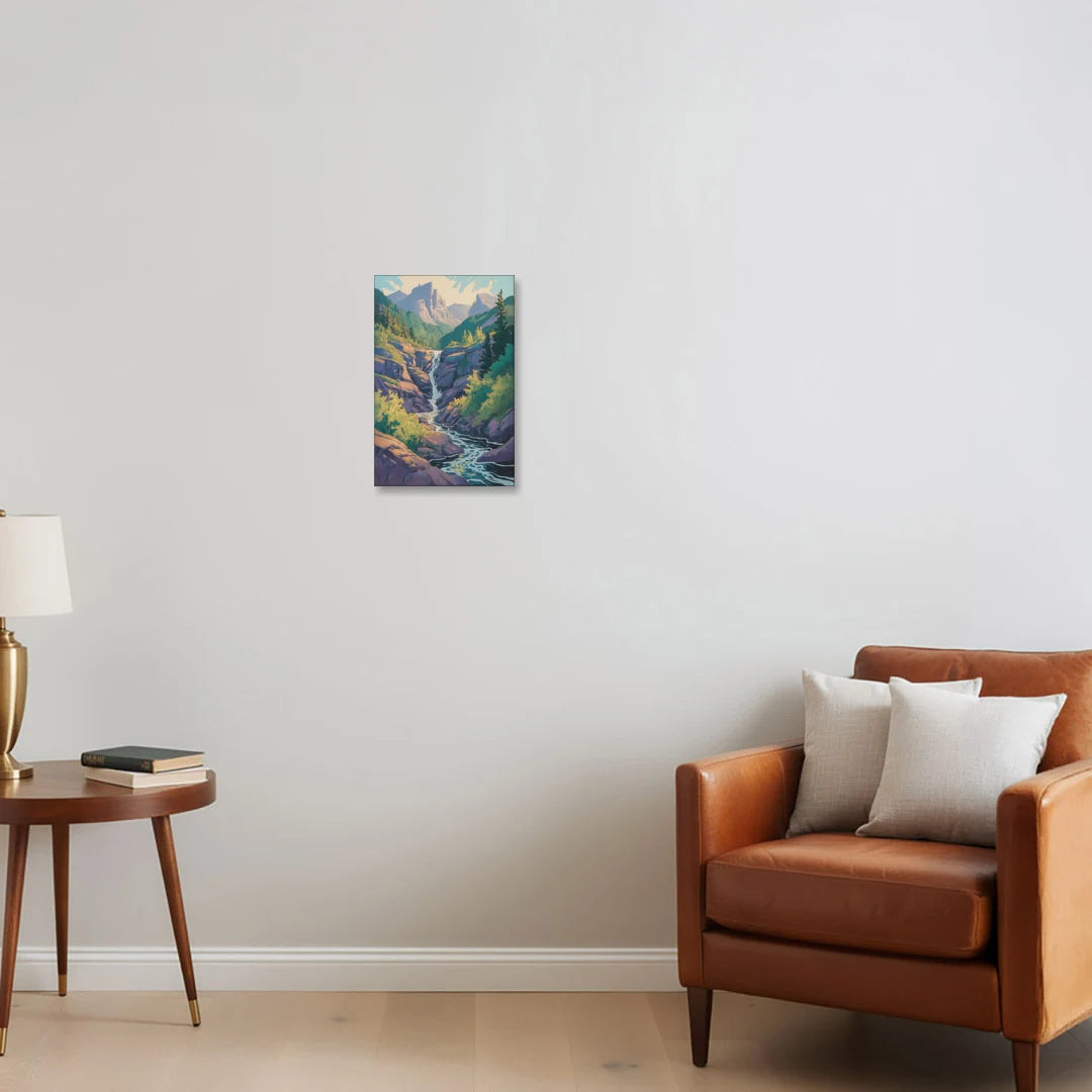 Geological Wonders - Canvas Wall Art - Sofa - 12x18
