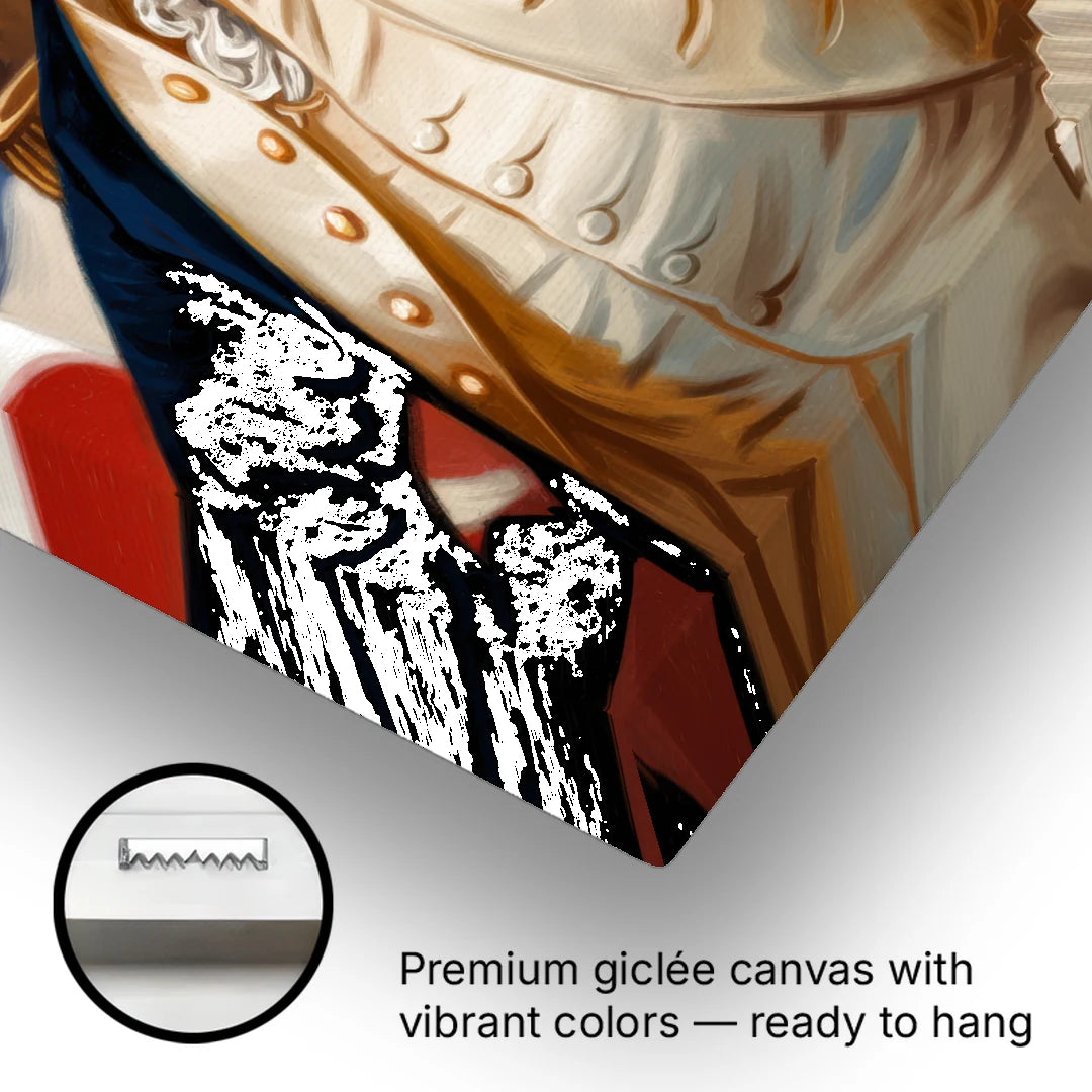 George Washington Legacy - Canvas Wall Art - Gallery Wrap Corner