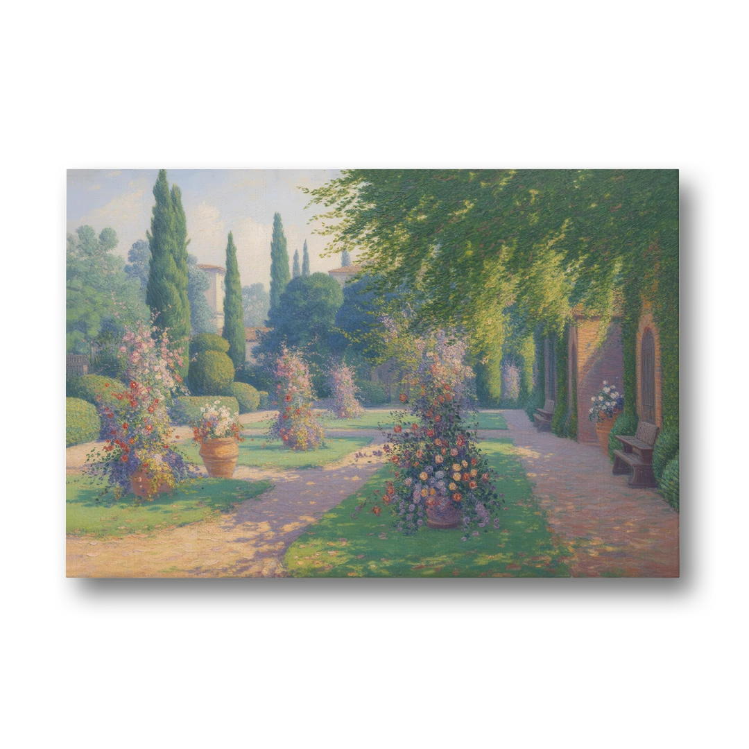 Giardino Giusti Serenity - Canvas Wall Art - Front