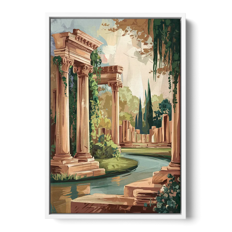 Glendale Artistic Heritage Front - White Canvas Wall Art