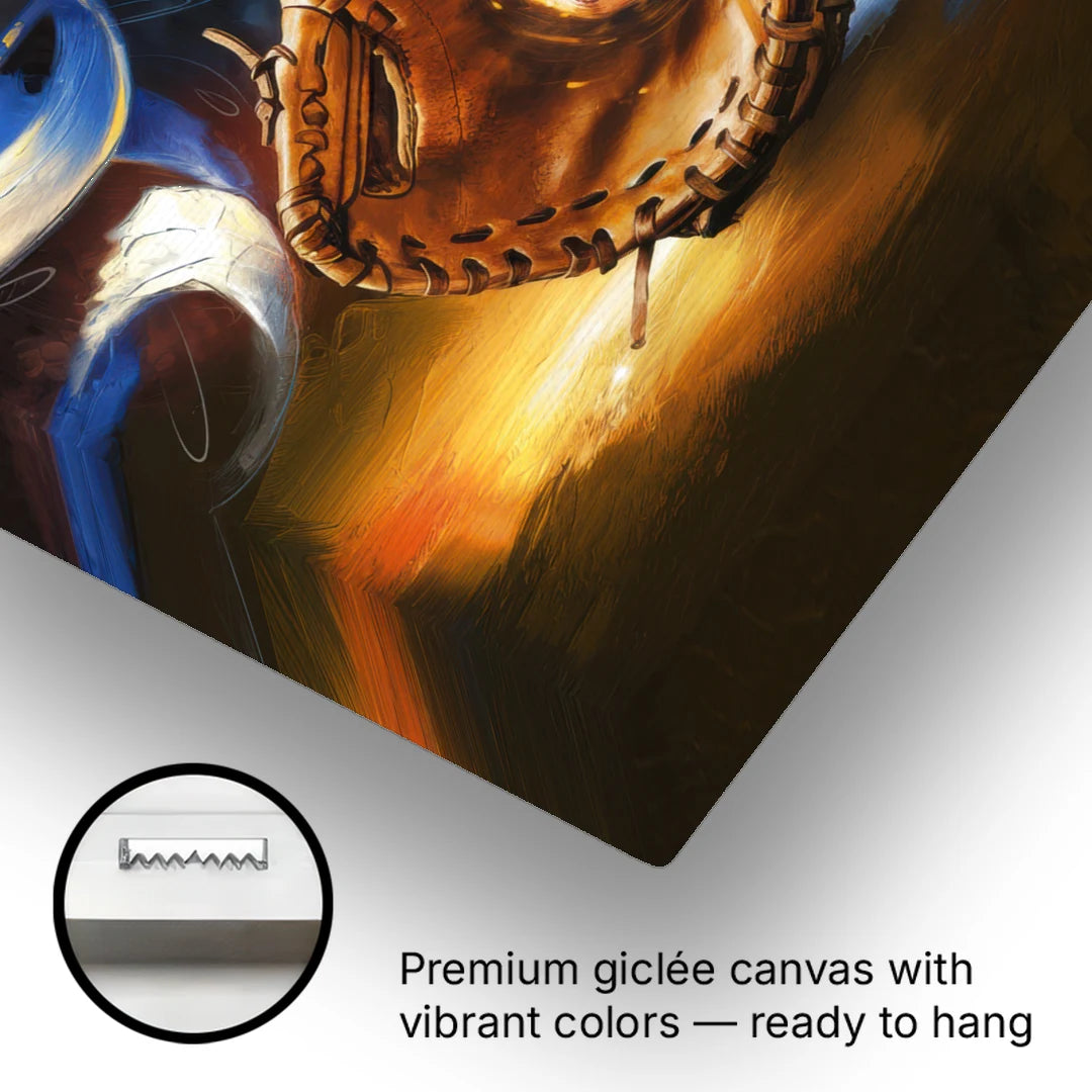 Glendale Brewers Fan Spirit - Canvas Wall Art - Gallery Wrap Corner
