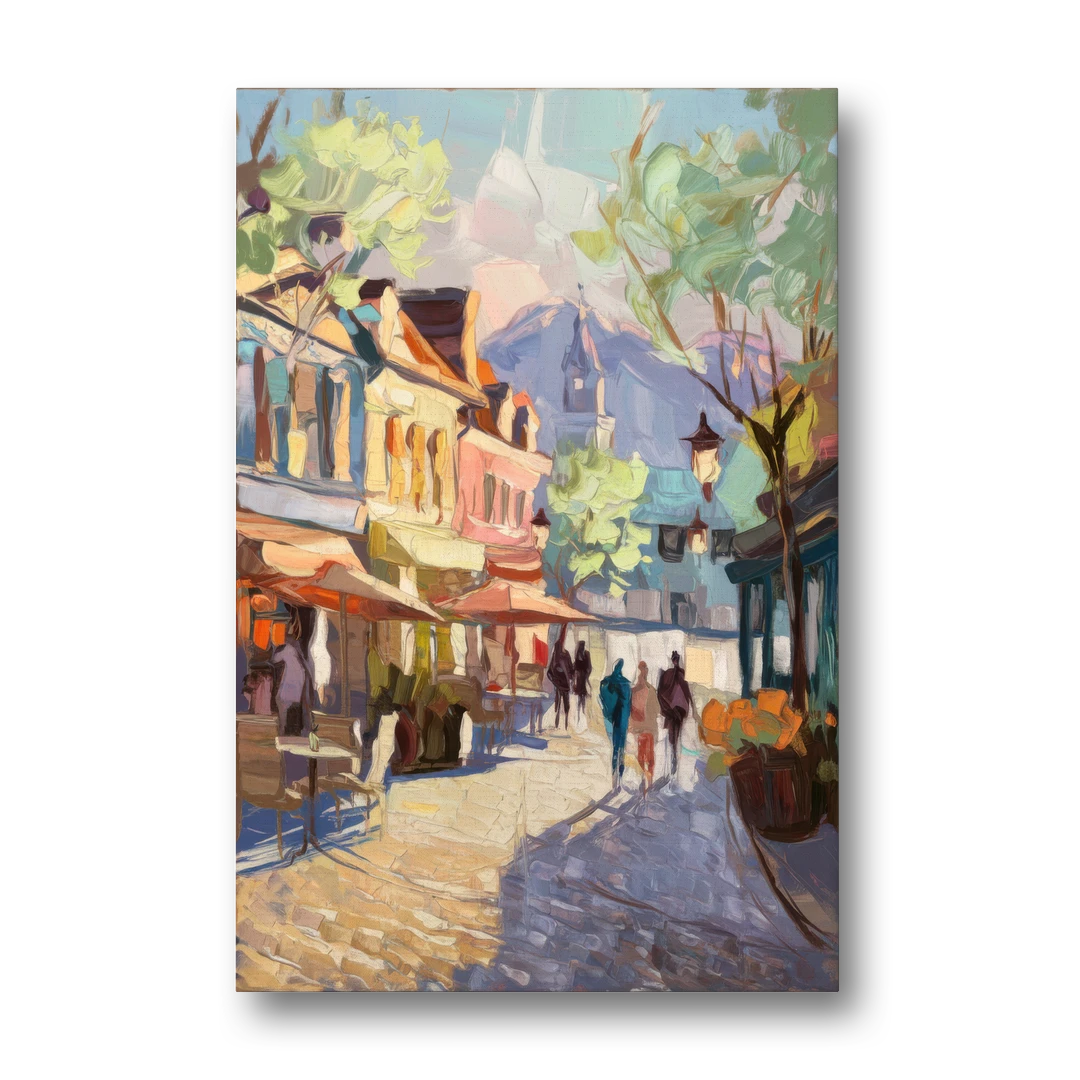 Glendale Downtown Charm - Canvas Wall Art - Front
