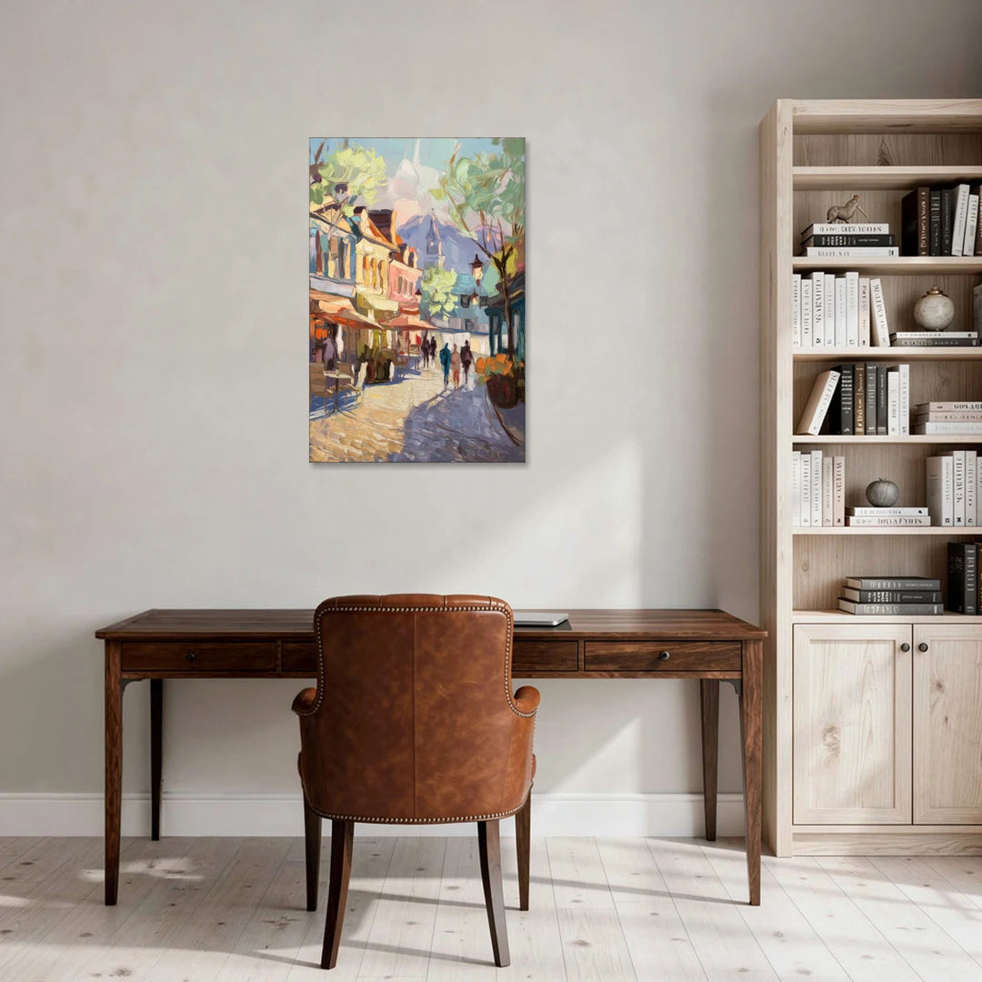 Glendale Downtown Charm - Canvas Wall Art - Office - 24x36